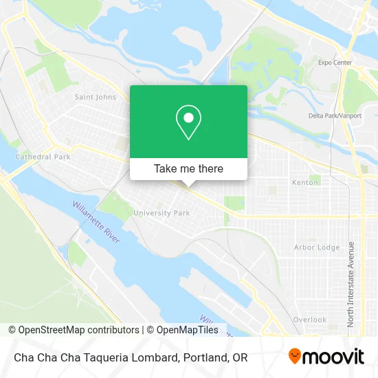 Cha Cha Cha Taqueria Lombard map