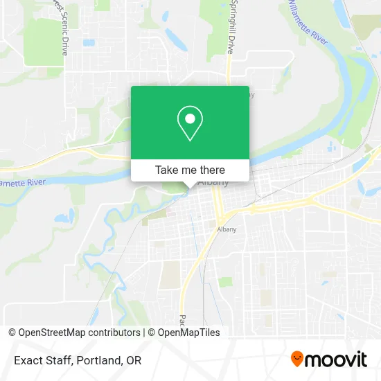 Exact Staff map