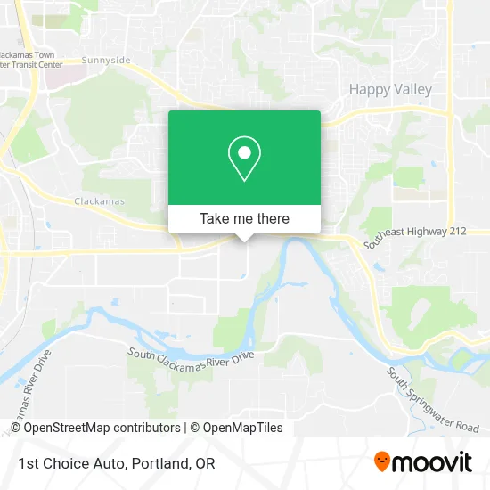 1st Choice Auto map