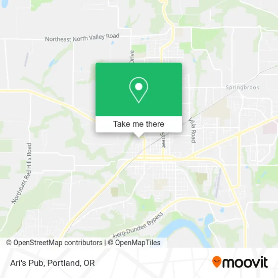 Ari's Pub map