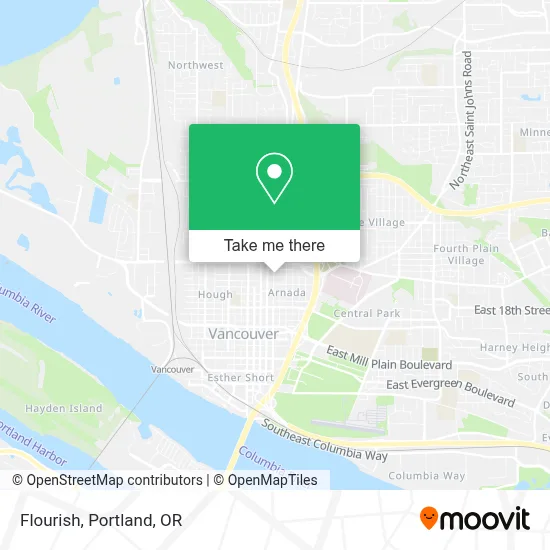 Flourish map
