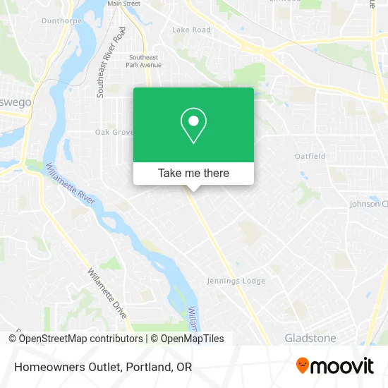 Homeowners Outlet map