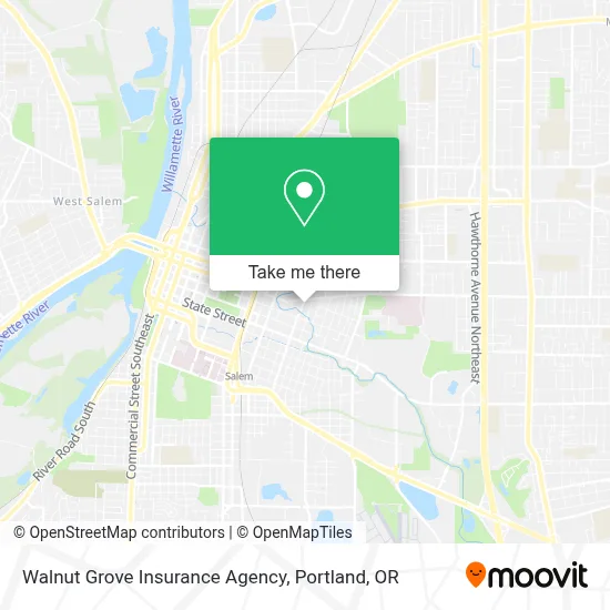 Walnut Grove Insurance Agency map