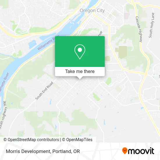 Morris Development map