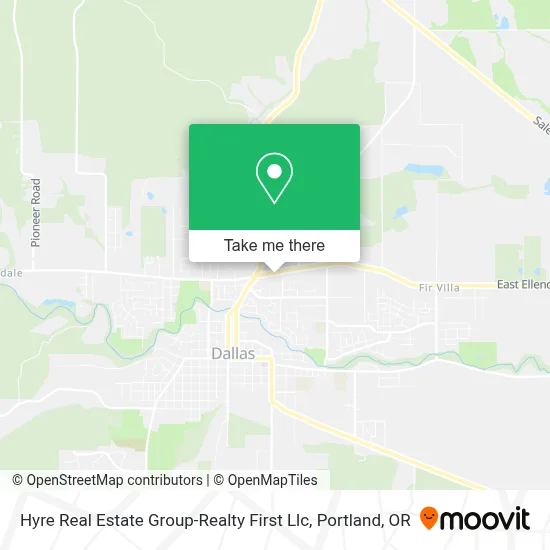 Hyre Real Estate Group-Realty First Llc map