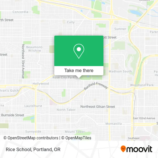 Rice School map