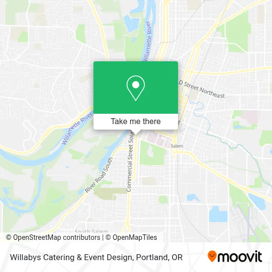 Willabys Catering & Event Design map