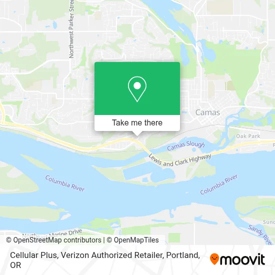 Cellular Plus, Verizon Authorized Retailer map