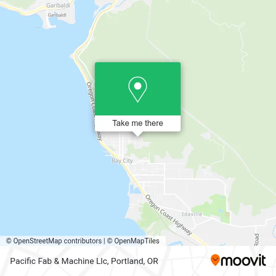 Pacific Fab & Machine Llc map