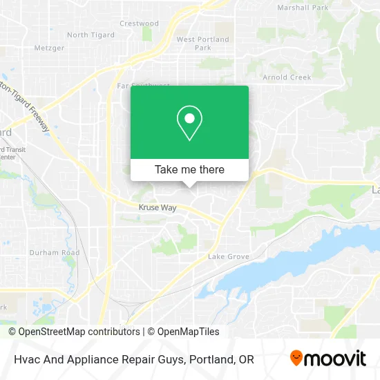 Hvac And Appliance Repair Guys map