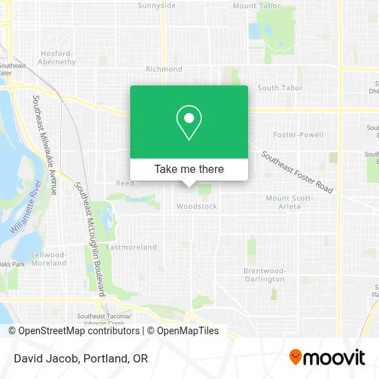 David Jacob map
