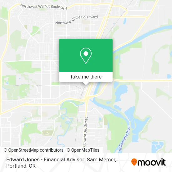Edward Jones - Financial Advisor: Sam Mercer map