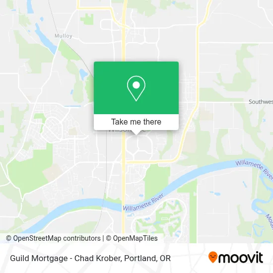 Guild Mortgage - Chad Krober map