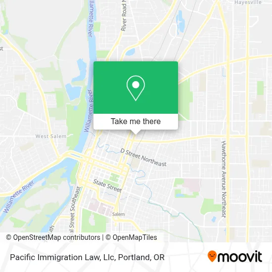 Pacific Immigration Law, Llc map