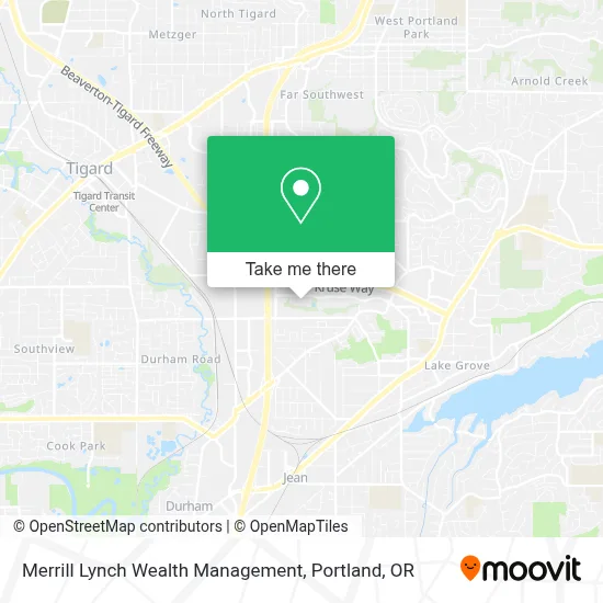 Merrill Lynch Wealth Management map