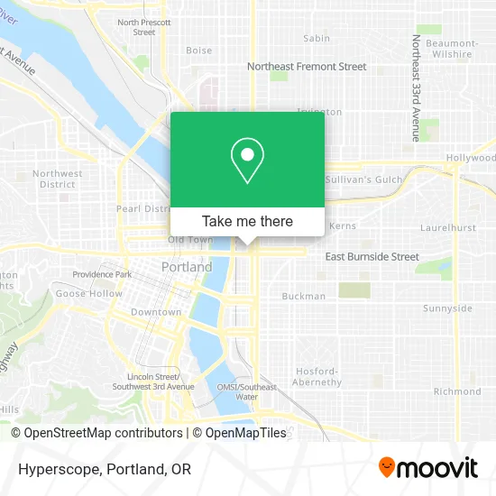 Hyperscope map
