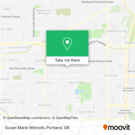 Susan Marie Wilmoth map