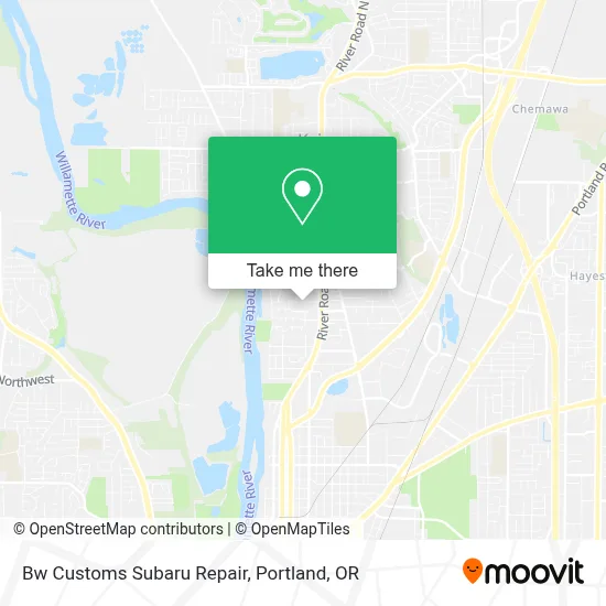 Bw Customs Subaru Repair map