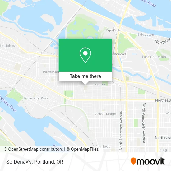 So Denay's map