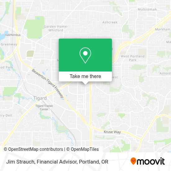 Jim Strauch, Financial Advisor map