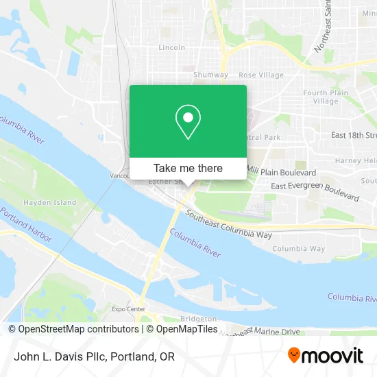 John L. Davis Pllc map