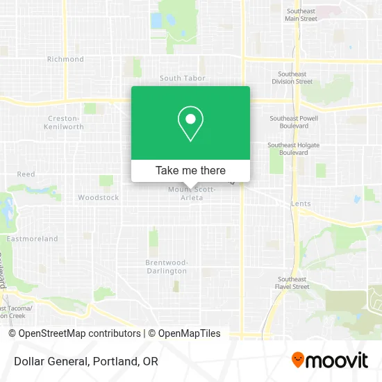 Dollar General map