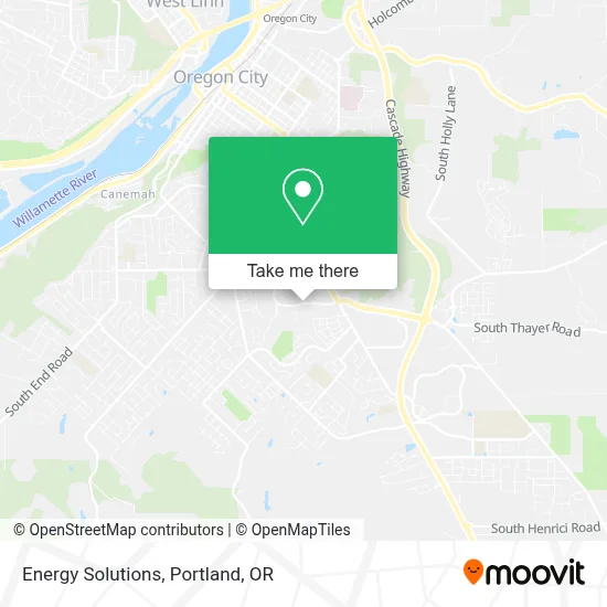Energy Solutions map