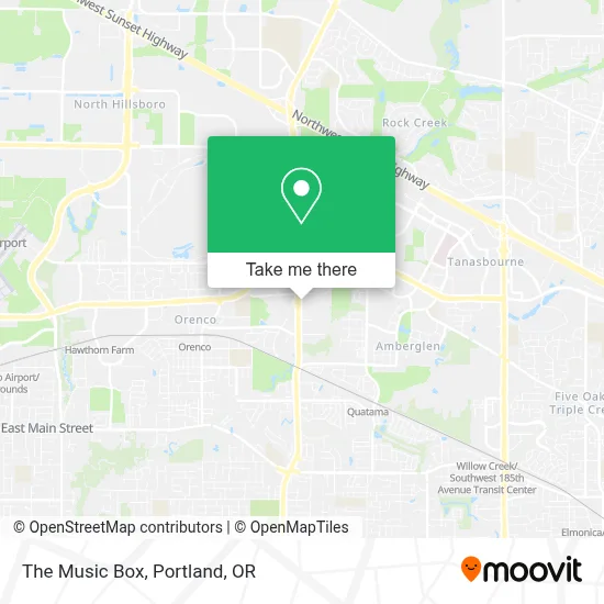 The Music Box map