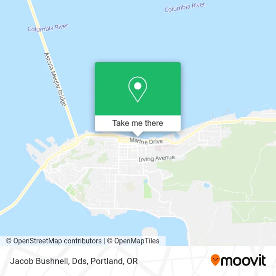 Jacob Bushnell, Dds map