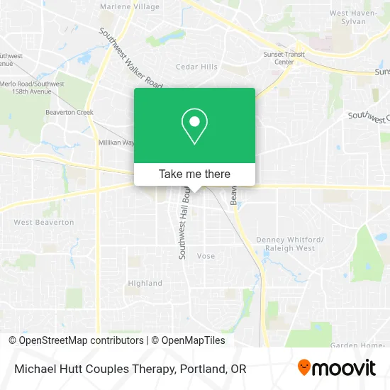 Michael Hutt Couples Therapy map