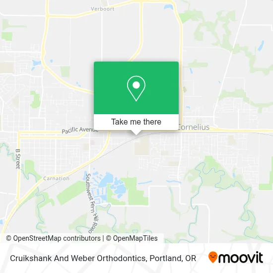 Cruikshank And Weber Orthodontics map