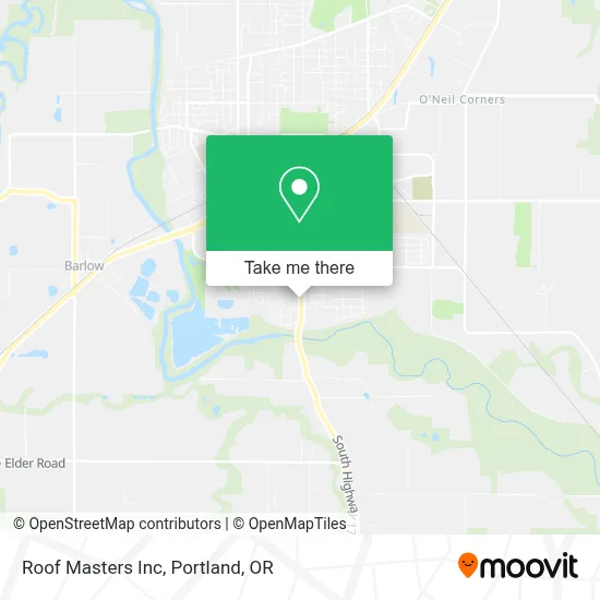 Roof Masters Inc map