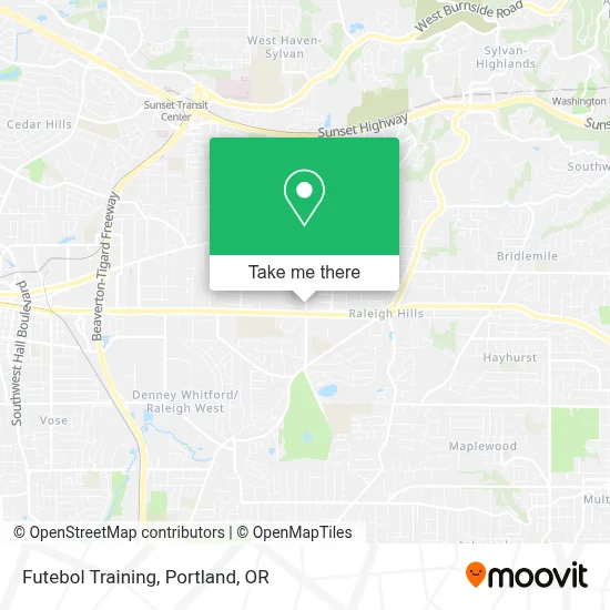 Futebol Training map