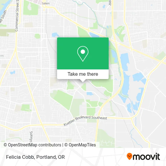 Felicia Cobb map