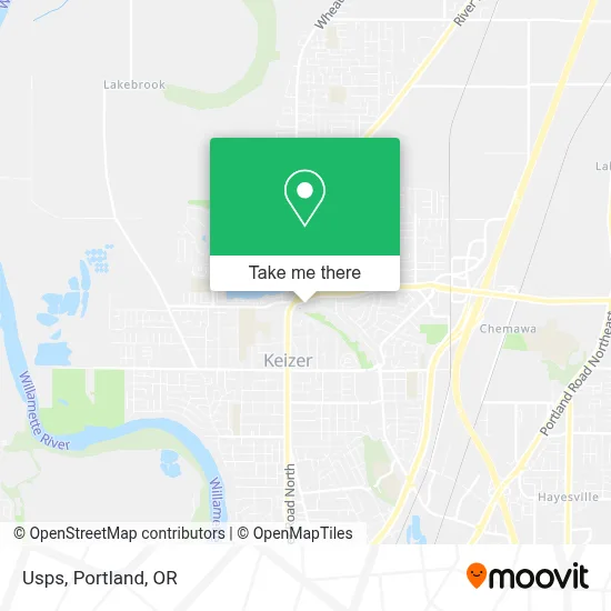 Usps map