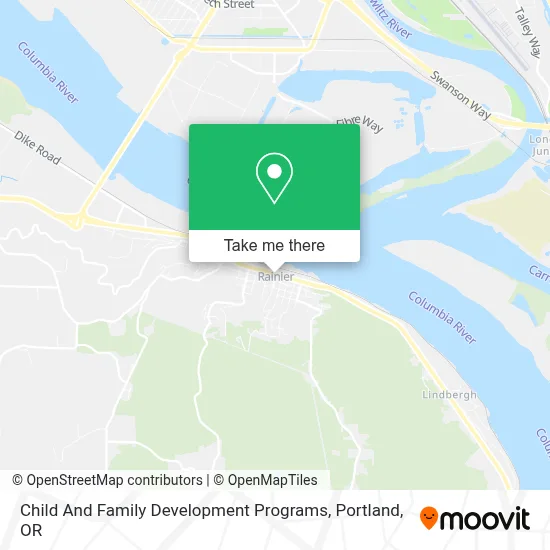 Child And Family Development Programs map