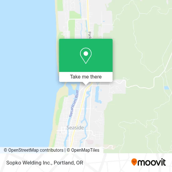 Sopko Welding Inc. map