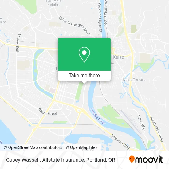 Casey Wassell: Allstate Insurance map