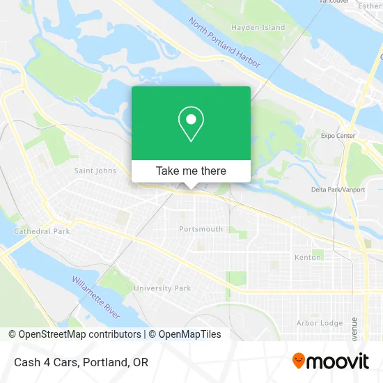 Cash 4 Cars map