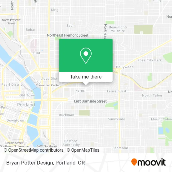 Bryan Potter Design map