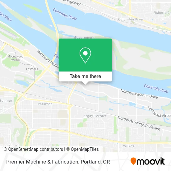 Premier Machine & Fabrication map