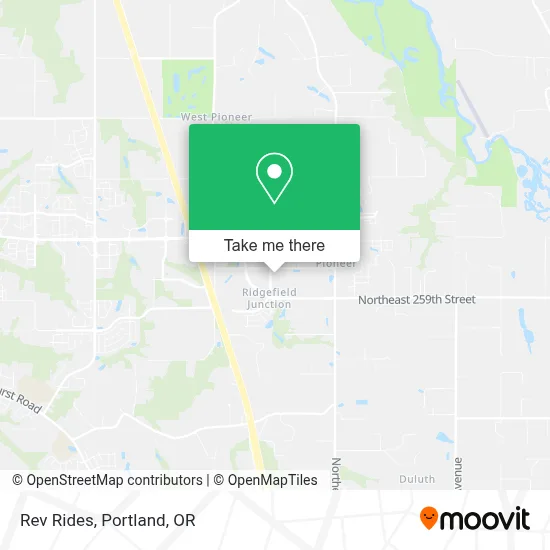 Rev Rides map