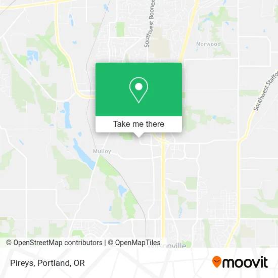 Pireys map