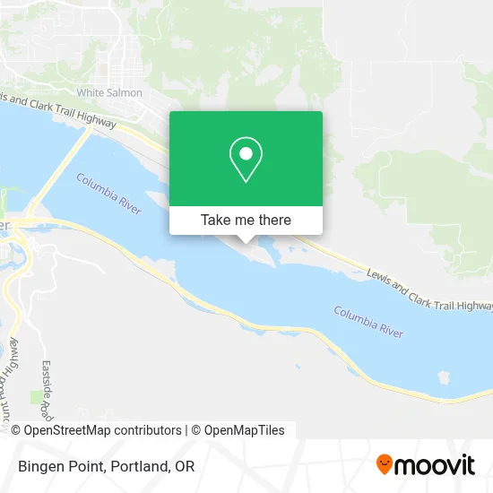Bingen Point map