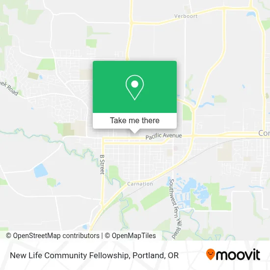 New Life Community Fellowship map