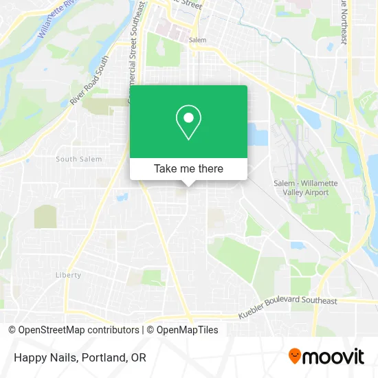 Happy Nails map