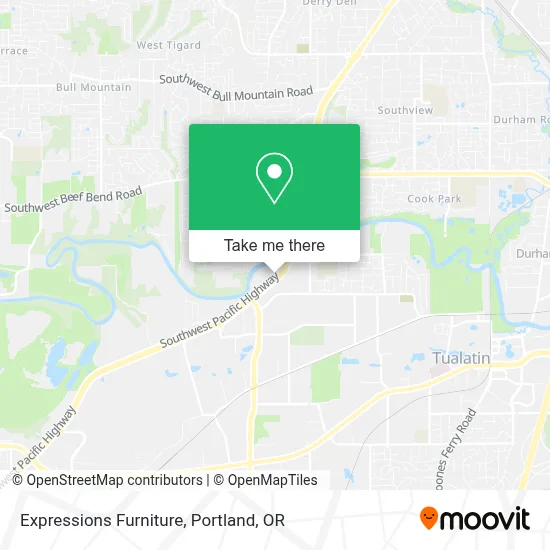 Expressions Furniture map