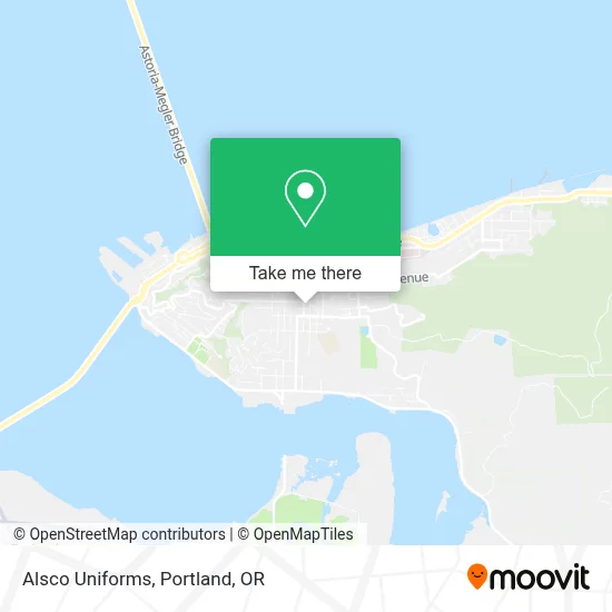 Alsco Uniforms map
