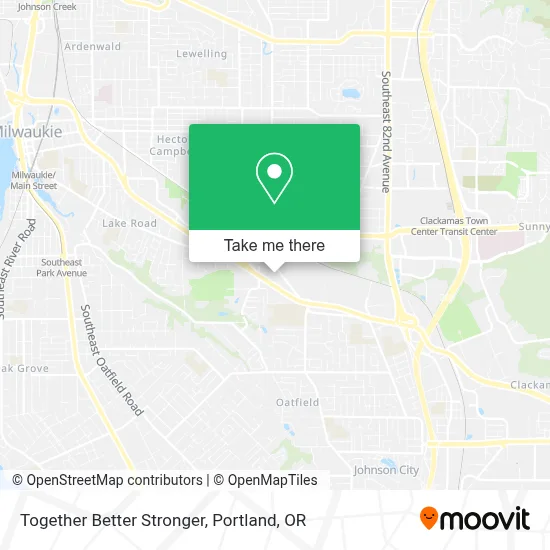 Together Better Stronger map