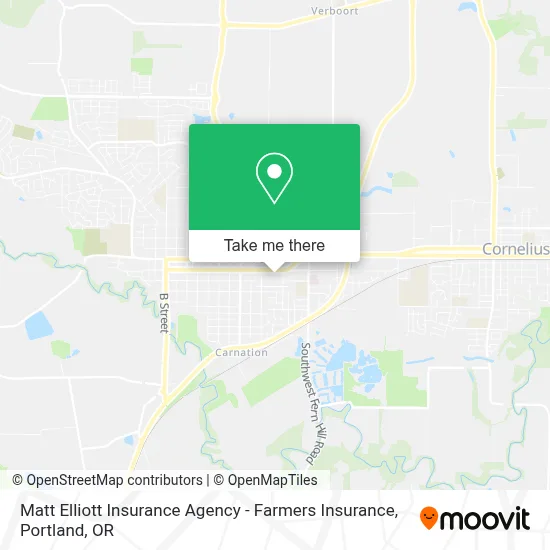 Matt Elliott Insurance Agency - Farmers Insurance map